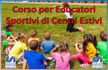 Corso per Educatori Sportivi di Centri Estivi/Istruttore Ginnastica per Tutti