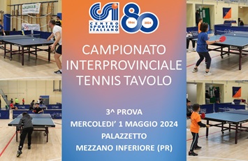 Tennis Tavolo Singolo