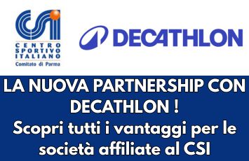 Partnership con Decathlon - Vantaggi per le Società
