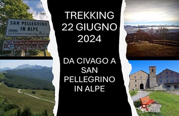 Trekking 2024: Da Civago a San Pellegrino in Alpe